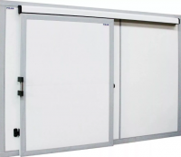 Дверной блок для холодильной камеры polair откатная дверь 1800 x2300 (100 мм) 