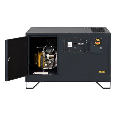 Газовый генератор Gazvolt Pro 10000 T Neva (уличное исполнение в шумо-виброзащитном кожухе) 