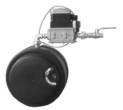 Газовая горелка Giersch RG1-Fb кВт-25-61, KE10 1/2