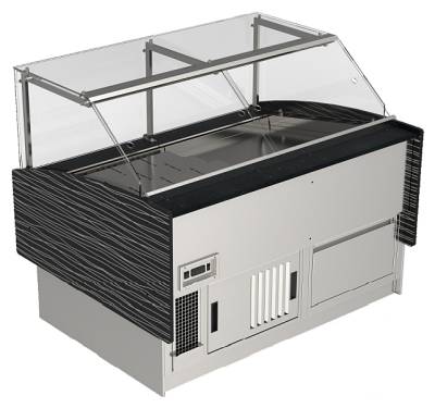 Витрина холодильная BSV-inox VRG-1,0